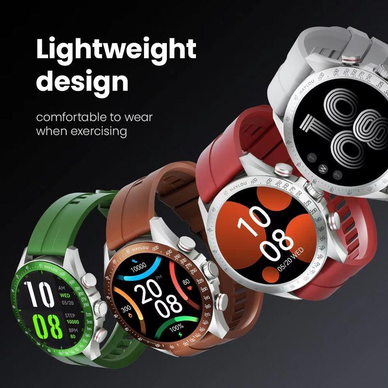 Cores de Haylou Solar Pro Prata - Relógio inteligente