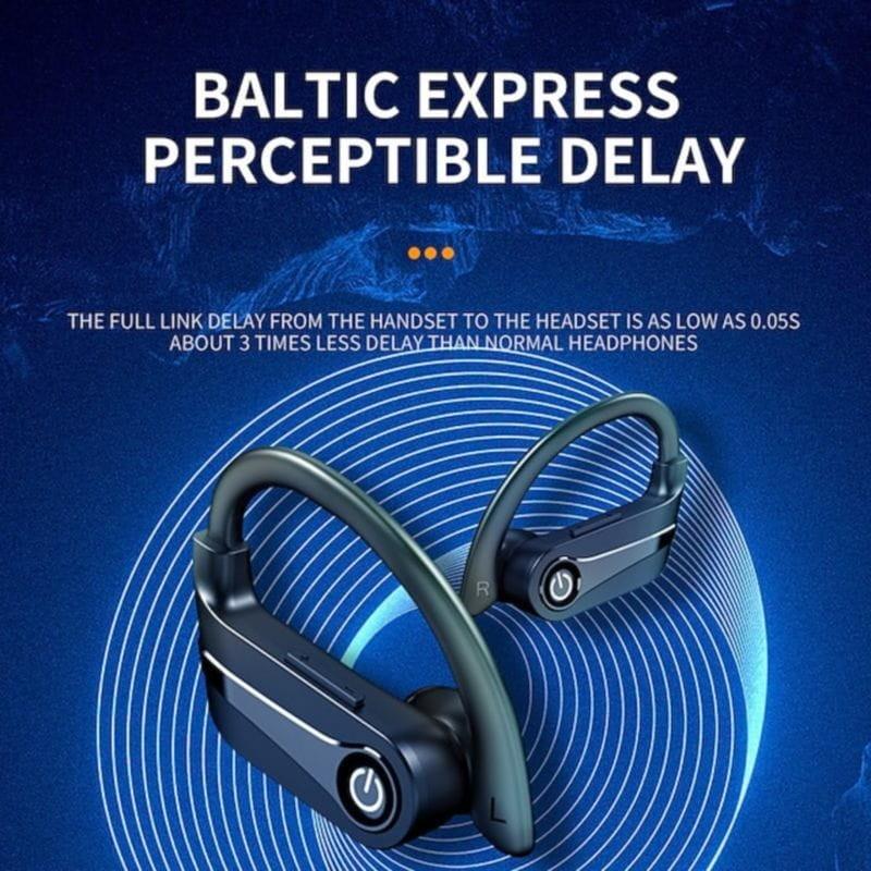 Écouteurs Bluetooth HBQ YYK-Q63-3 Noir avec son sans latence