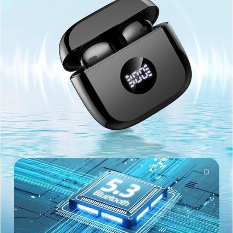 Bluetooth de HBQ YYK-750-4 Handle Blanc - Ecouteurs Bluetooth