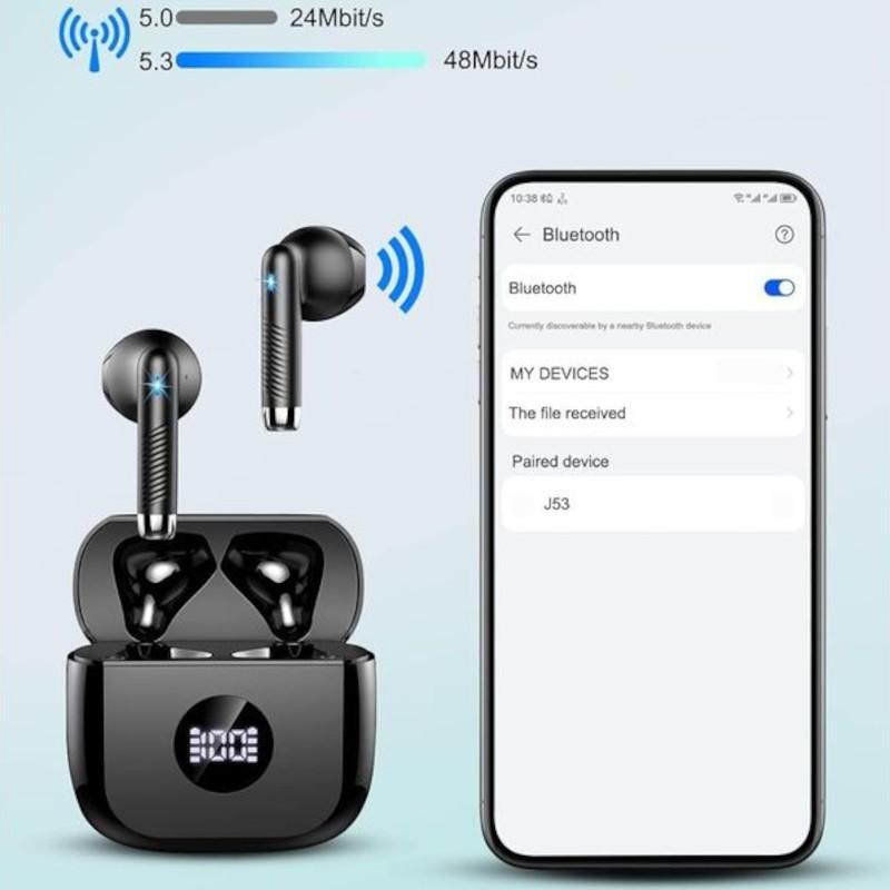 Stabilité de HBQ YYK-750-4 Handle Blanc - Ecouteurs Bluetooth