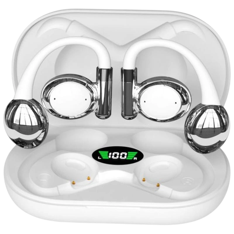 HBQ YYK-880 Crochet Blanc - Ecouteurs Bluetooth