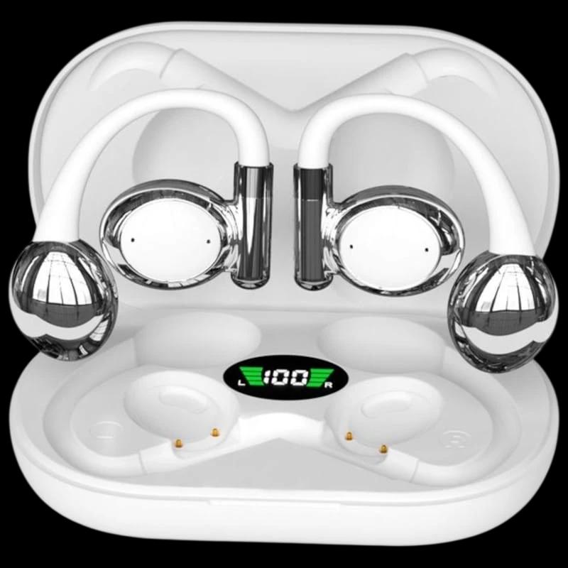 HBQ YYK-880 Gancho Branco - Auriculares Bluetooth