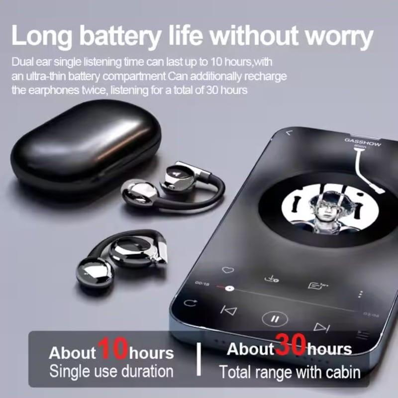 Conexion Bluetooth de HBQ YYK-880 Gancho Naranja - Auriculares Bluetooth