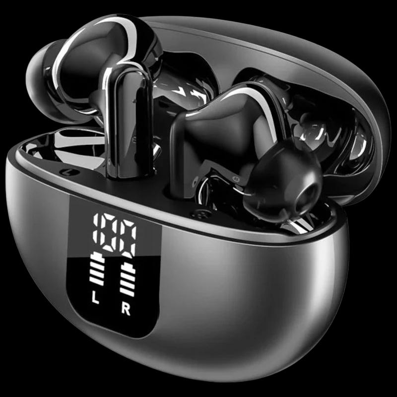 HBQ YYK-Q10-1 Handle Preto - Auriculares Bluetooth