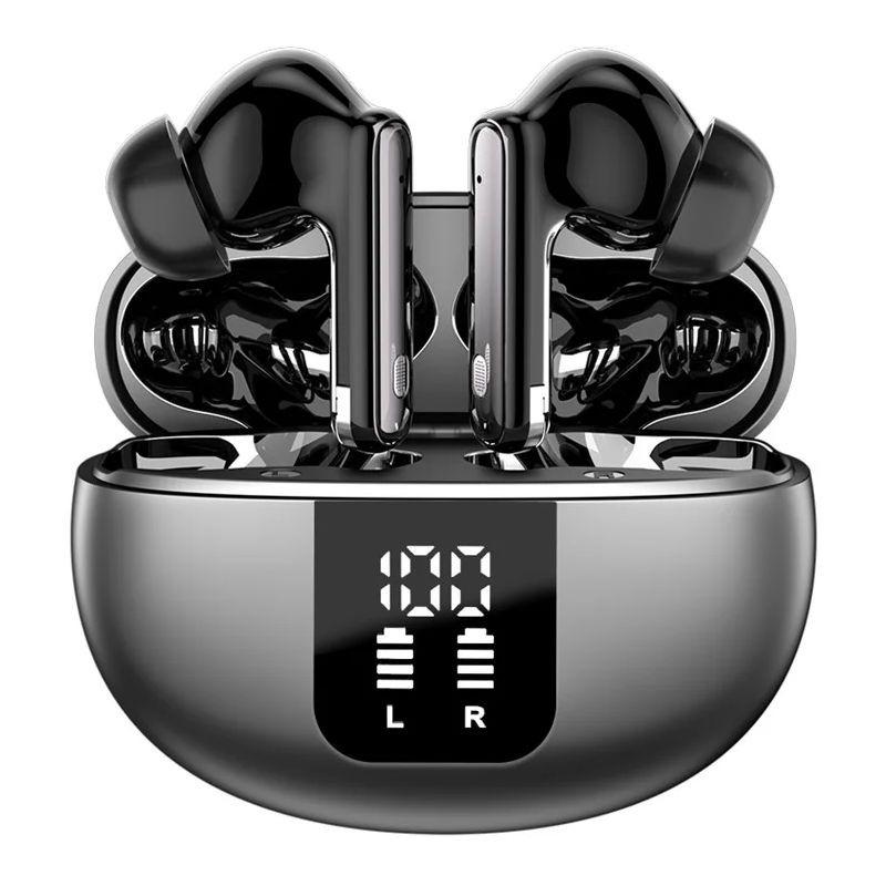 Caixa de carregamento de HBQ YYK-Q10-1 Handle Preto - Auriculares Bluetooth