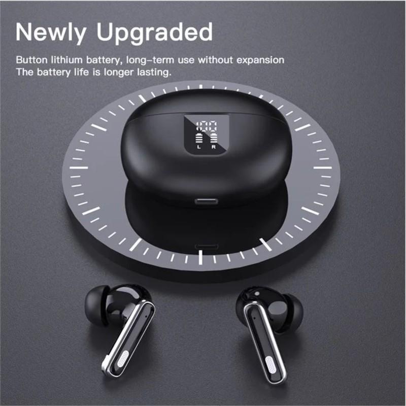 Conexão de HBQ YYK-Q10-1 Handle Preto - Auriculares Bluetooth