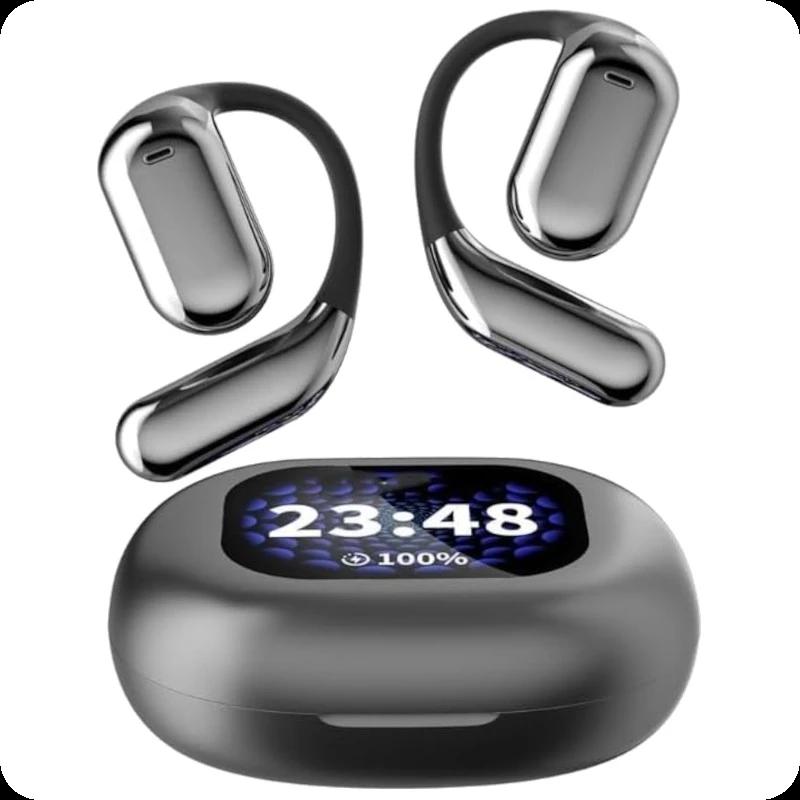 HBQ YYK-Q16 PRO ANC LCD Gris - Ecouteurs Bluetooth