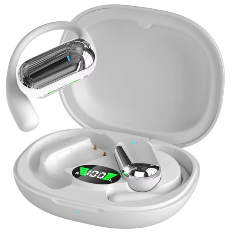 HBQ YYK-Q16S Crochet Blanc - Ecouteurs Bluetooth