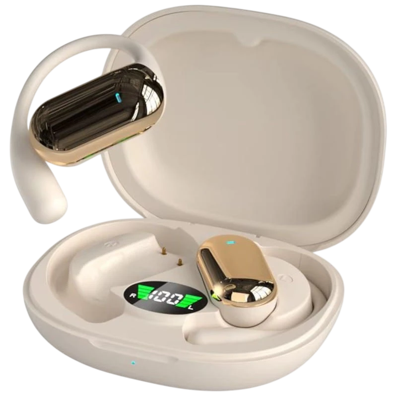 HBQ YYK-Q16S Gancho Marfil - Auriculares Bluetooth