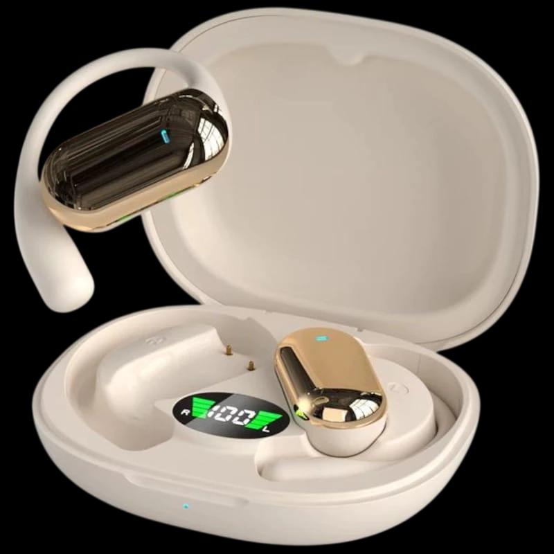 HBQ YYK-Q16S Gancho Marfil - Auriculares Bluetooth