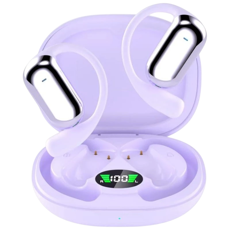 HBQ YYK-Q16S Gancho Púrpura - Auriculares Bluetooth
