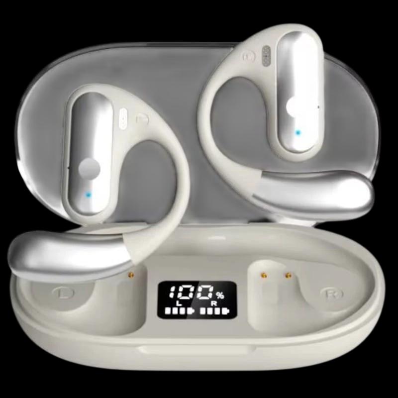 HBQ YYK-Q28 Gancho Blanco - Auriculares Bluetooth