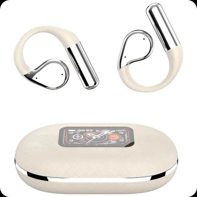 HBQ YYK-Q31 LCD Blanco - Auriculares Bluetooth