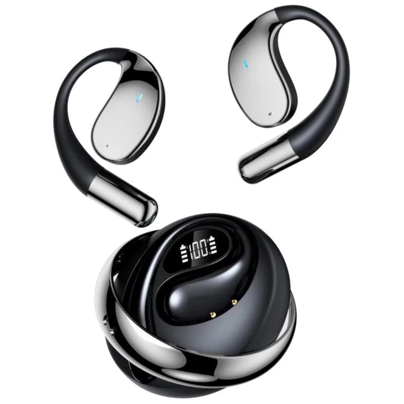 HBQ YYK-Q93 Gancho Negro - Auriculares Bluetooth