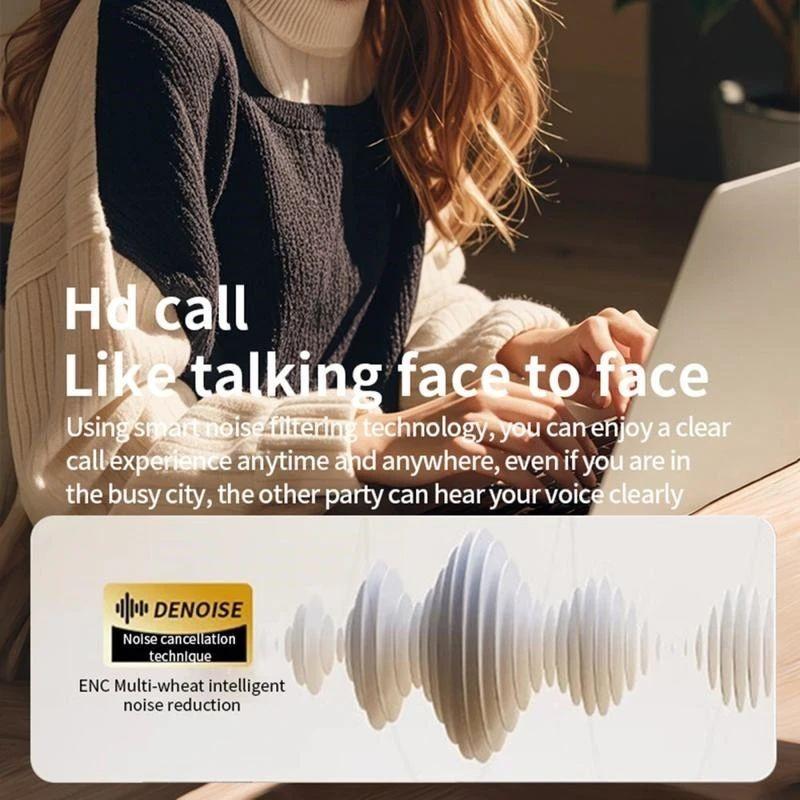 ENC de HBQ YYK-Q93 Crochet Noir - Ecouteurs Bluetooth