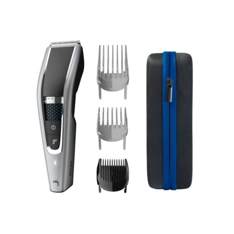 Philips Hair Clipper Series 5000 HC5650/15 Negro/Plata - Cortapelos