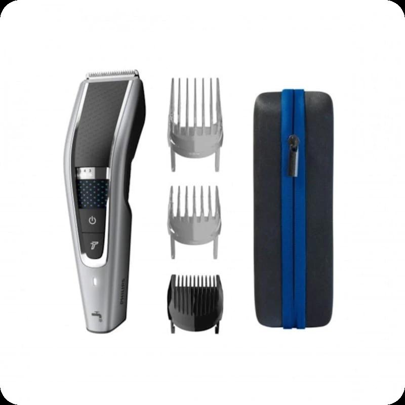 Philips Hair Clipper Series 5000 HC5650/15 Negro/Plata - Cortapelos