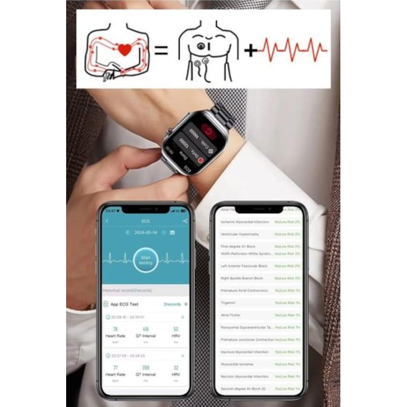 Datos de Hello ET585 Cuero  Marrón - Reloj inteligente