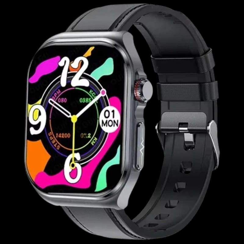 Hello ET585 Cuero  Negro - Reloj inteligente