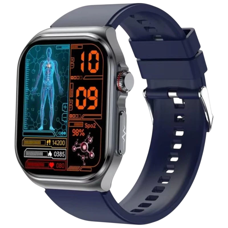 Hello ET585 Silicona Azul - Reloj inteligente