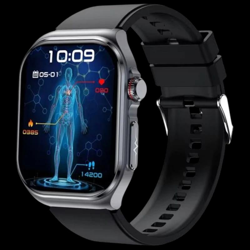 Hello ET585 Silicona Negro - Reloj inteligente