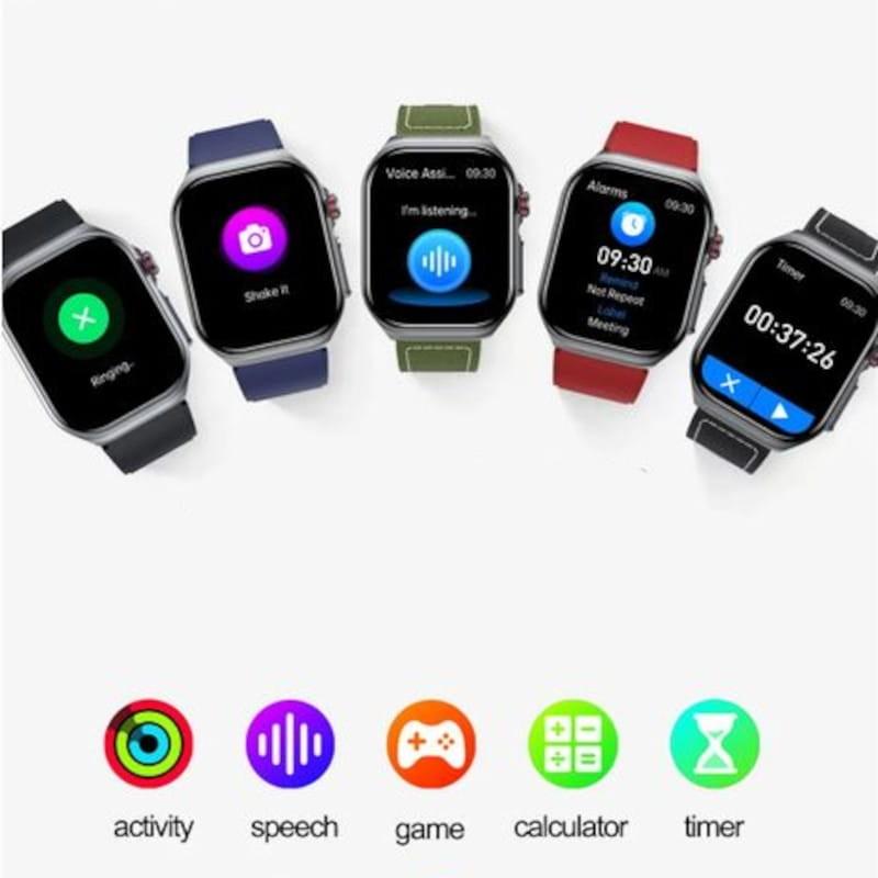 Distintos colores de Hello ET585 Silicona Negro - Reloj inteligente