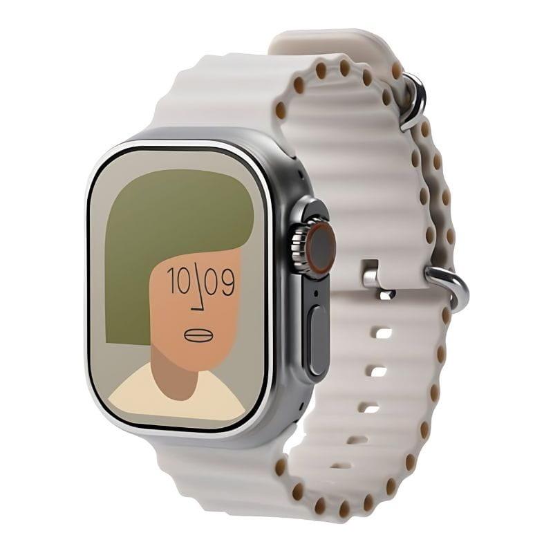 Perspectiva del Reloj inteligente Hello Watch 3 Plus Plata