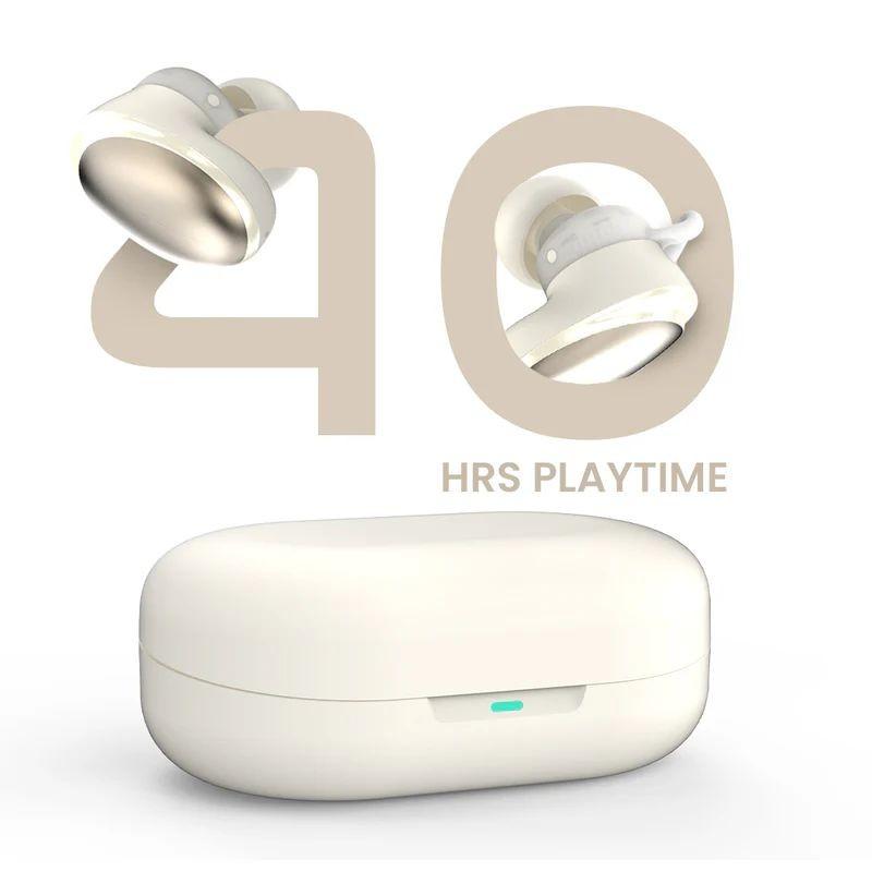 Bateria de HiFuture Fusion TWS ANC Branco - Auscultadores Bluetooth