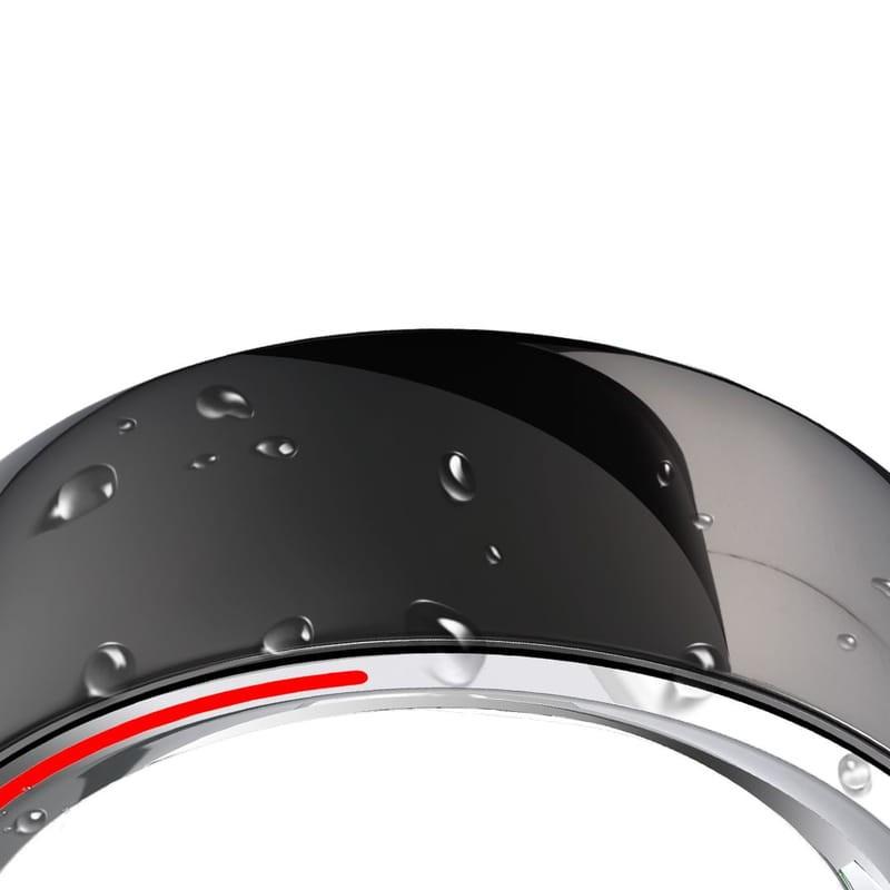 Color de HiFuture Future Ring/57mm Negro - Anillo inteligente