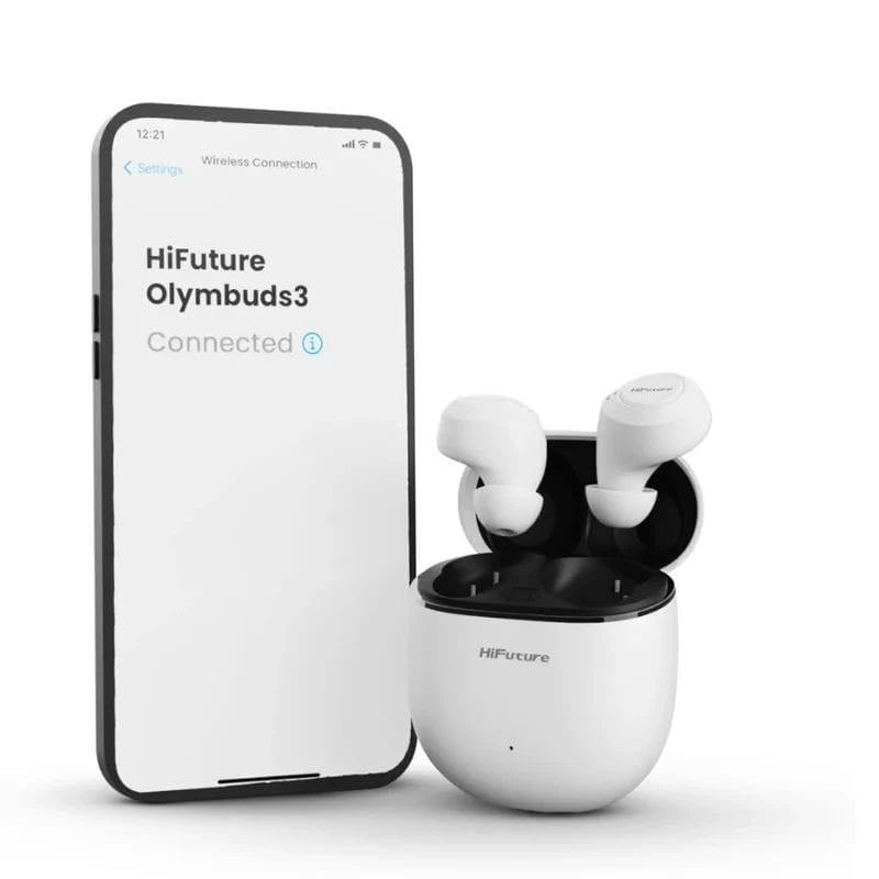 Connexion de HiFuture OlymBuds3 TWS Blanc - Écouteurs Bluetooth