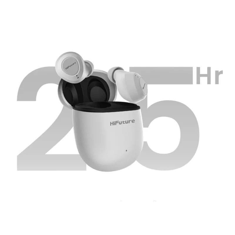 Batterie de HiFuture OlymBuds3 TWS Blanc - Écouteurs Bluetooth