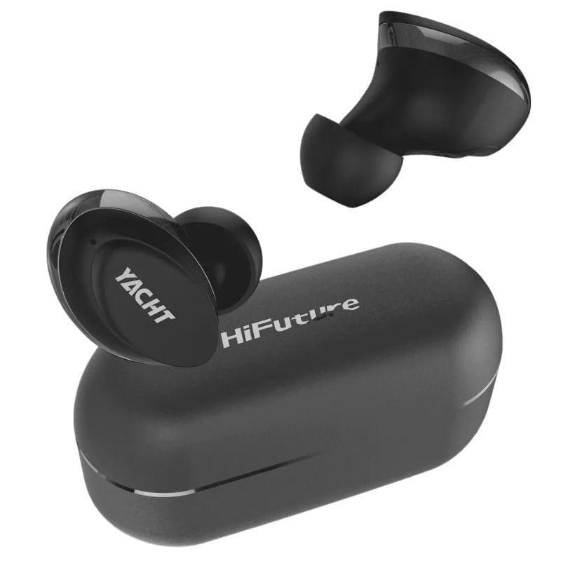 Visão geral dos Fones de Ouvido Bluetooth HiFuture Yacht TWS Preto