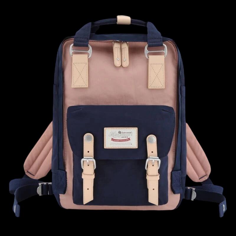 Himawari 188L Bleu et Rose - Sac à dos pour ordinateur portable