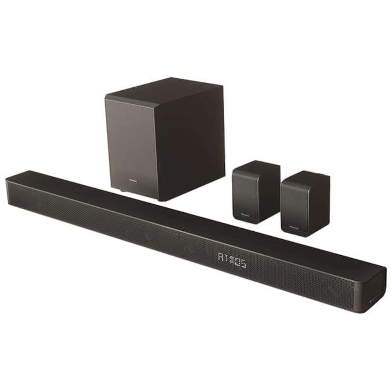 Hisense AX5100G 5.1 Noir - Barre de son vue avant côté gauche