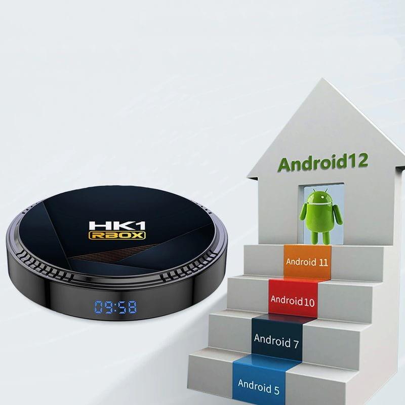HK1 RBox H84GB/128GB Wifi 6 Bluetooth Android 12 - Android TV - Android