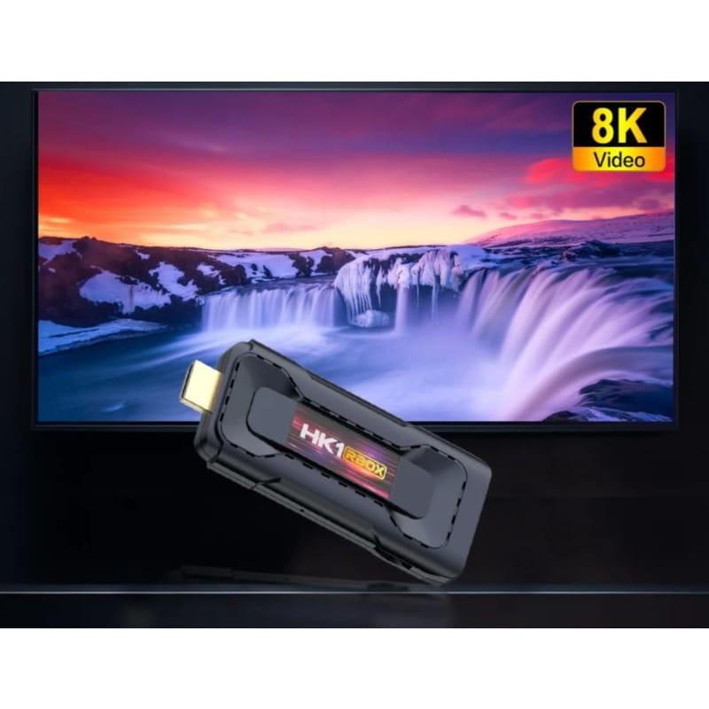 Résolution 8K de la Android TV HK1 RBOX D8 RK3528 2 Go 16 Go 8K