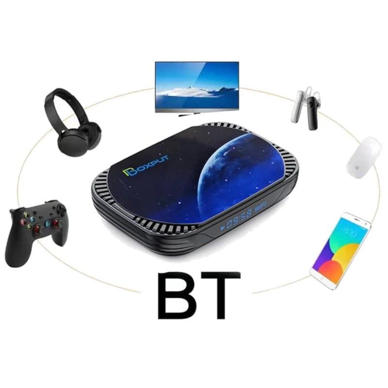 Bluetooth de HK1 RBox X4S S905X4 4GB/64GB Dual Wifi Android 11 - Android TV