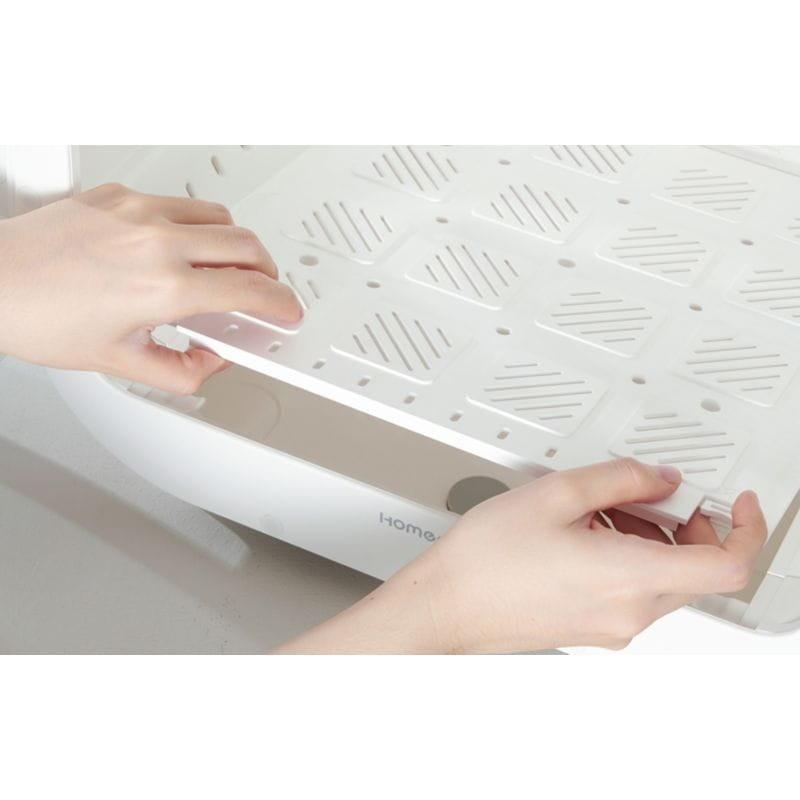 Desmontaje del suelo de la Homerunpet PD50 Estación de secado para mascotas