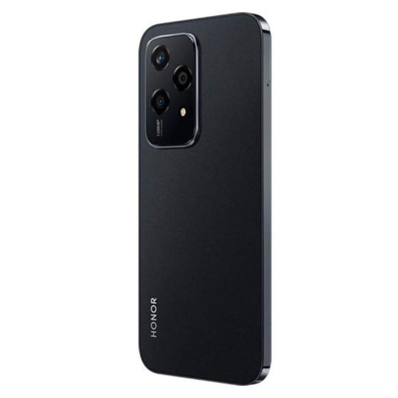 Honor 200 Lite 5G 12GB/256GB Preto - Telemóvel - Vista traseira de 45 graus