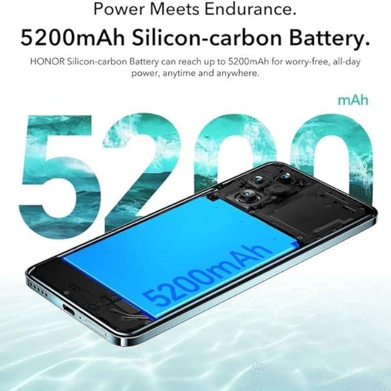 Honor 200 5G 12GB/512GB Bateria preta