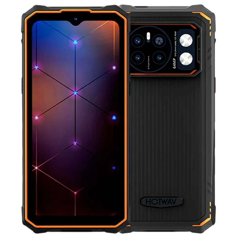 Hotwav Cyber 13 Pro 12GB/256GB Naranja - Teléfono móvil