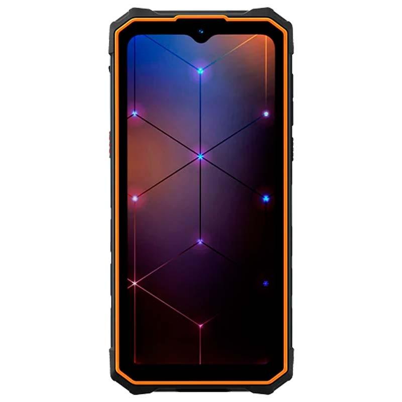 vista frontal del Teléfono móvil Hotwav Cyber 13 Pro 12GB/256GB Naranja
