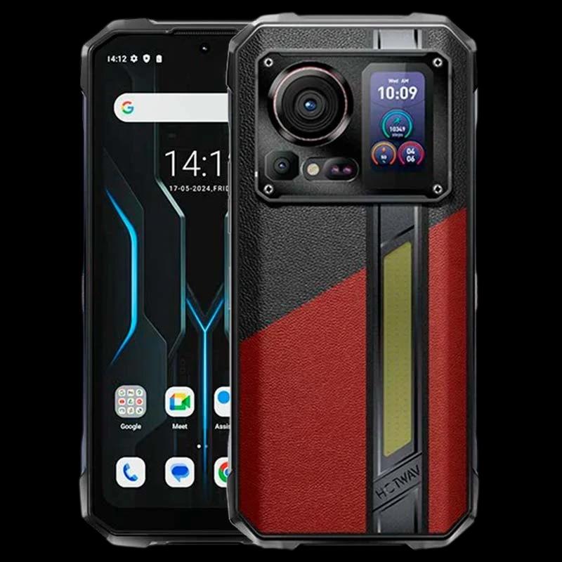 Hotwav Hyper 7 Pro 5G 16GB/256GB Rojo - Teléfono móvil rugged