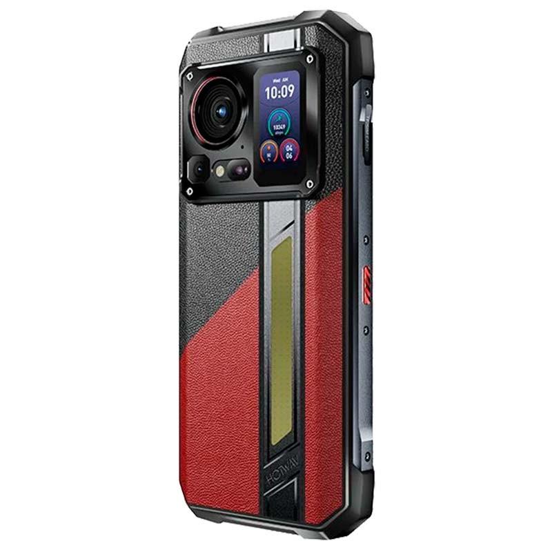 Hotwav Hyper 7 Pro 5G 16GB/256GB Rojo - vista trasera y lateral