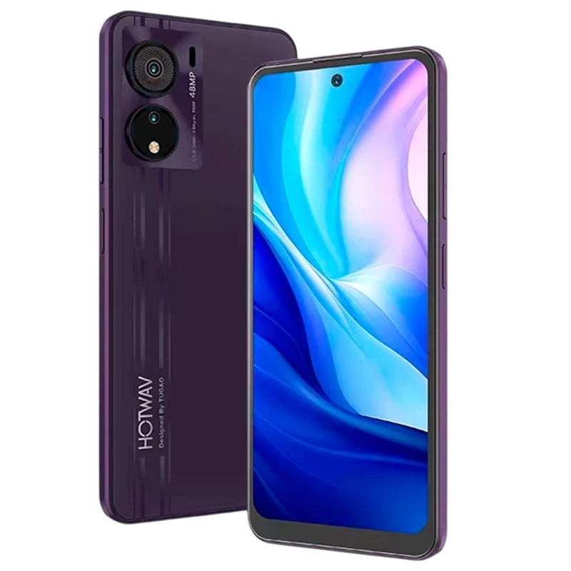 Hotwav Note 12 EF 4GB/128GB Morado - Teléfono Móvil