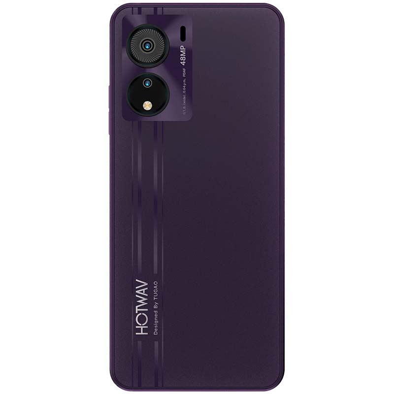 Hotwav Note 12 EF 4GB/128GB Roxo - vista traseira