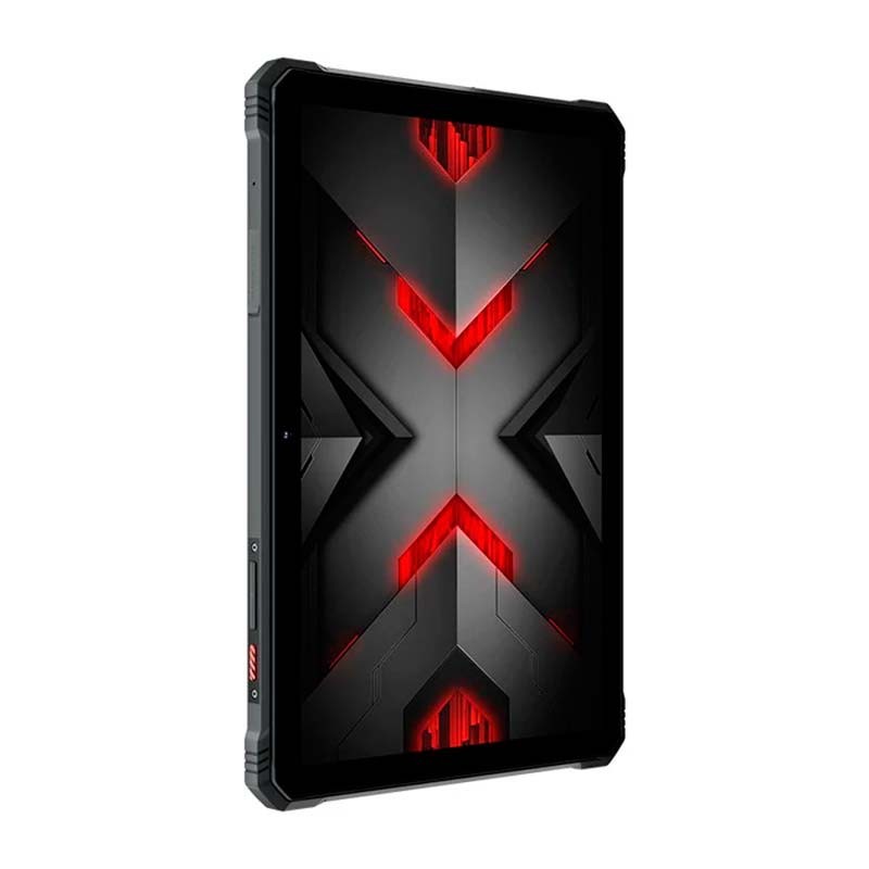 Hotwav Tab R9 Pro 4G 6GB/256GB Rojo - vista frontal y lateral izquierdo