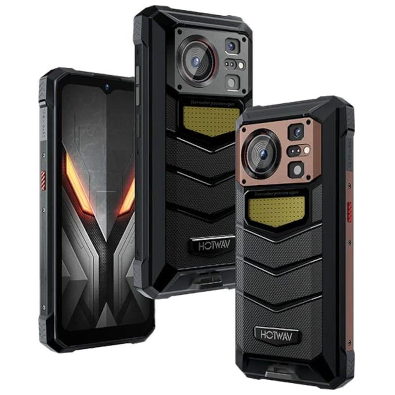 Cores de Hotwav W11 6GB/256GB Bronze - Telefone robusto