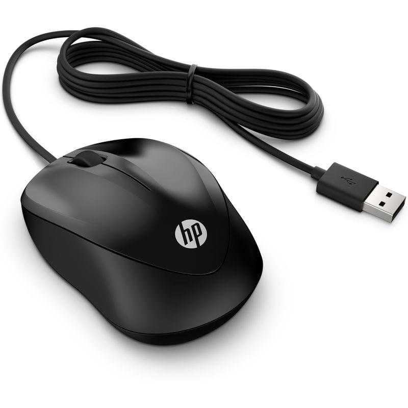 Cabo de HP 1000 Preto - Rato USB - 1200 dpi
