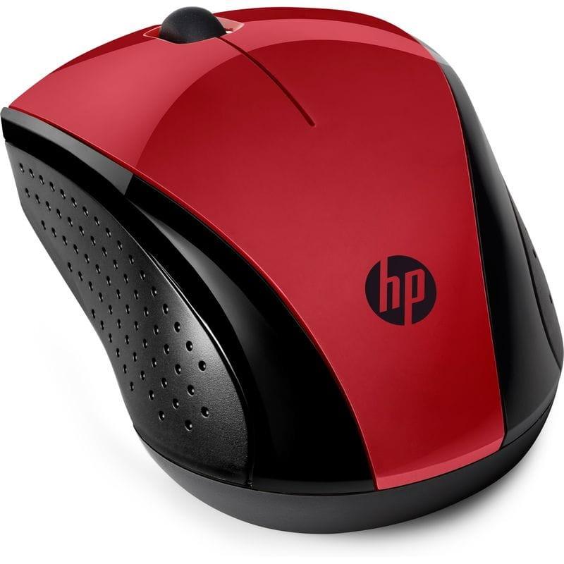 Frontale de HP 220 Sunset Rouge - Souris sans fil